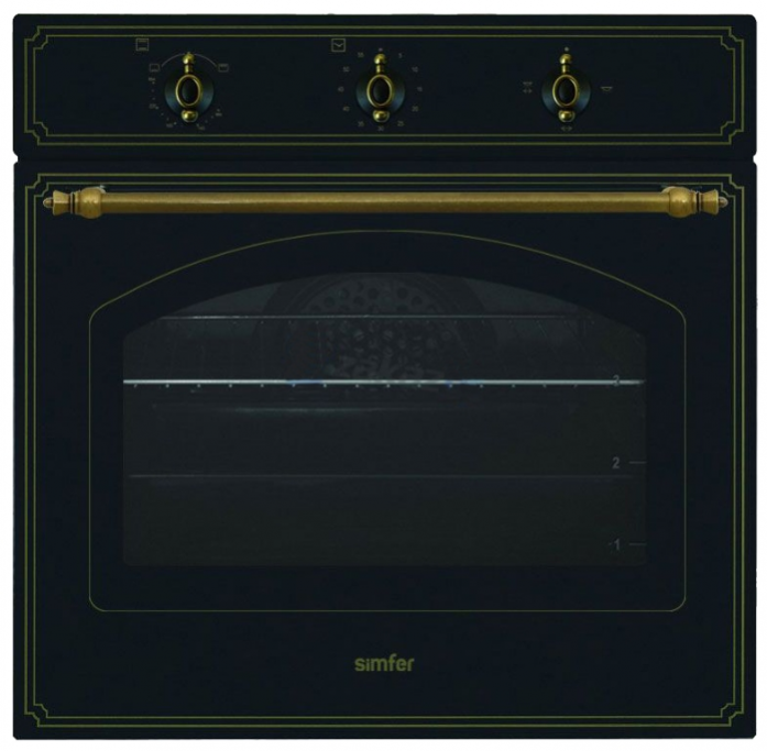 Газовый духовой шкаф Simfer B6GL12001